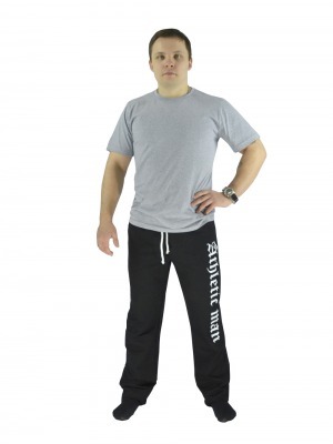 Брюки мужские с логотипом